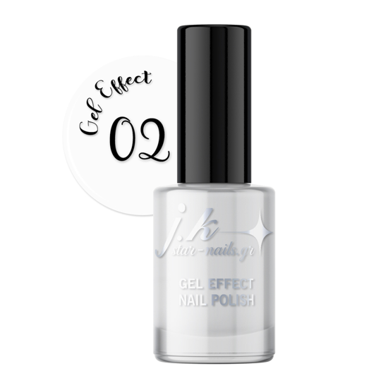 Εικόνα της JK 02 Gel Effect Nail Polish - Ασβέστης 12ml