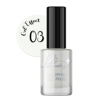 Εικόνα της JK 03 Gel Effect Nail Polish - Γαλακτερό Λευκό 12ml