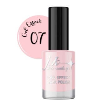 Εικόνα της JK 07 Gel Effect Nail Polish - Απαλό Ροζ 12ml