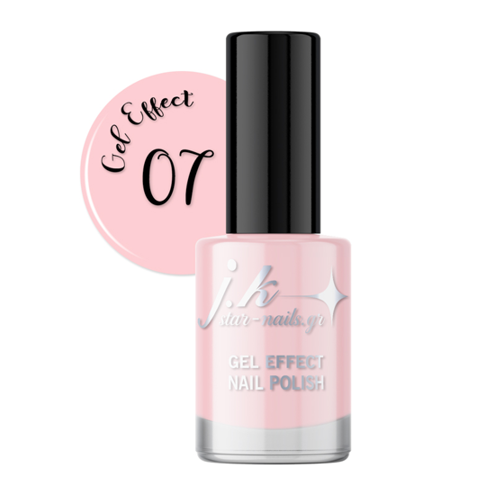 Picture of JK 07 Gel Effect Nail Polish Light Pink 12ml