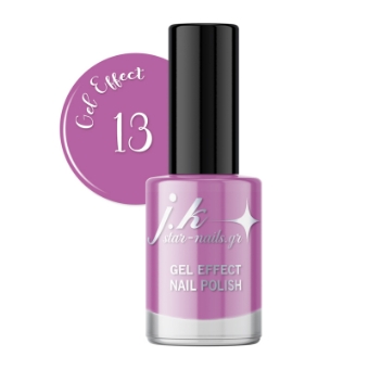 Εικόνα της JK 13 Gel Effect Nail Polish - Ροζ Λιλά 12ml