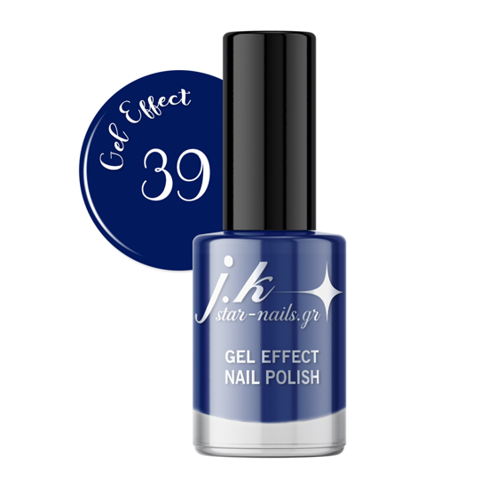 Picture of JK 39 Gel Effect Nail Polish Blue 12ml