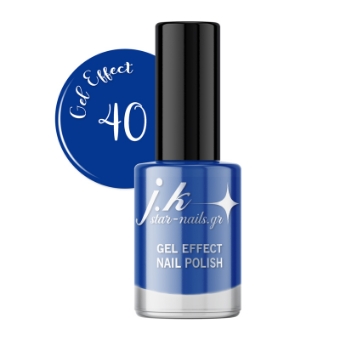 Εικόνα της JK 40 Gel Effect Nail Polish - Μπλε του Κοβαλτίου 12ml