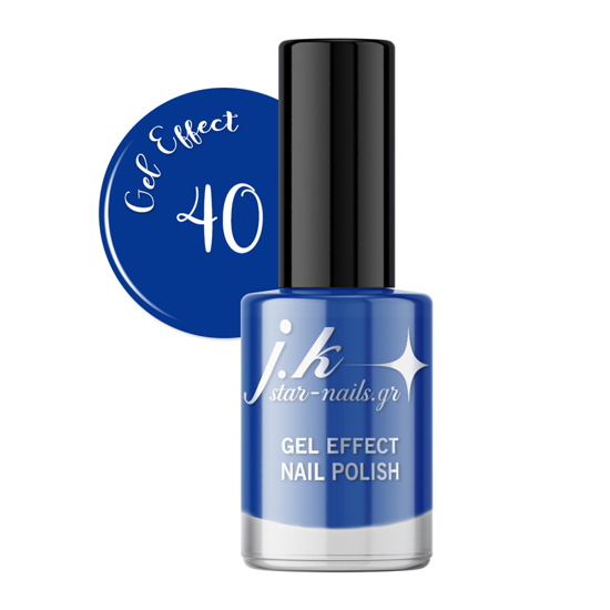 Picture of JK 40 Gel Effect Nail Polish Cobalt Blue 12ml