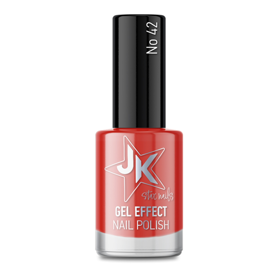 Picture of JK 42 Gel Effect Nail Polish Coral Orange 12ml