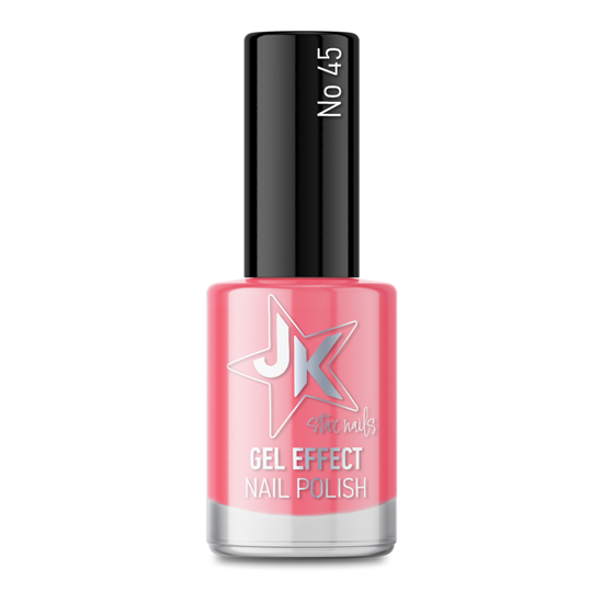 Εικόνα της JK 45 Gel Effect Nail Polish - Ζεστό Ροζ 12ml