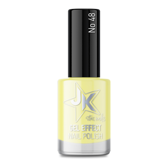 Εικόνα της JK 48 Gel Effect Nail Polish - Κίτρινο Μπανανί 12ml