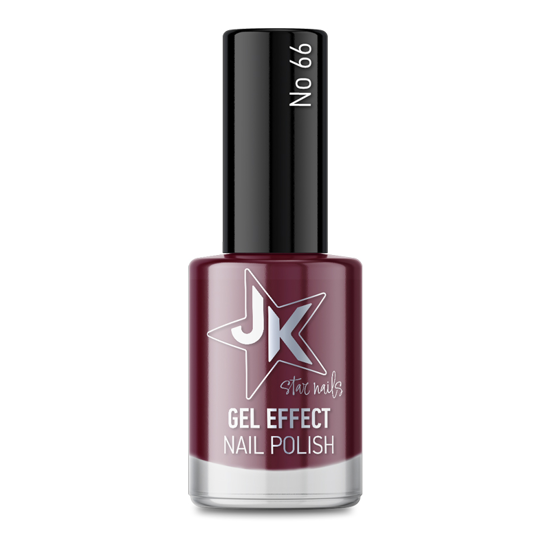 Picture of JK 66 Gel Effect Nail Polish Burgundy 12ml