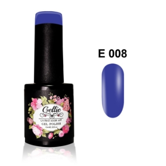 Picture of Gellie E 008 Semi-Permanent Blue Purple 10ml