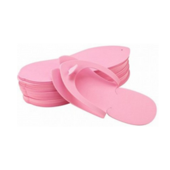 Picture of Pedicure Slippers Pink 12 pairs