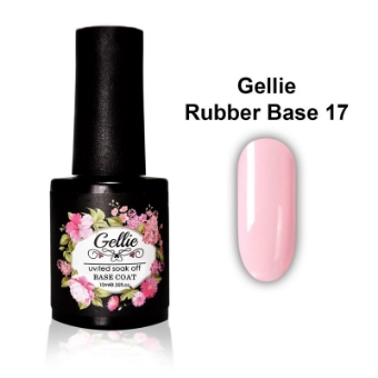 Picture of Gellie Rubber Base Color 17 Rose 10ml