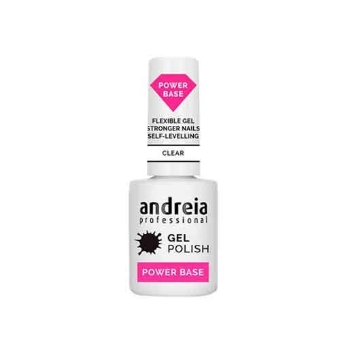 Εικόνα της Andreia Gel Polish Ενισχυμένη Βάση Διάφανη 10.5ml