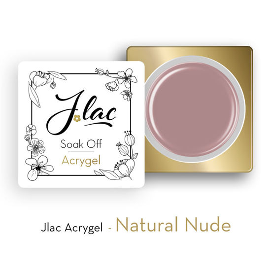 Εικόνα της Jlac Acrygel Natural Nude - Φυσικό Nude 50ml