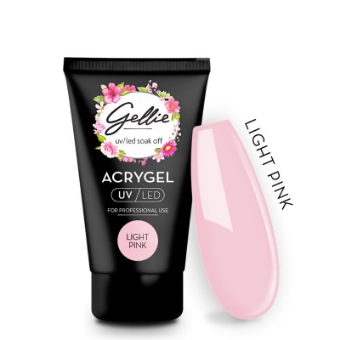 Εικόνα της Gellie Acrygel Light Pink - Ανοιχτό Ροζ 30ml