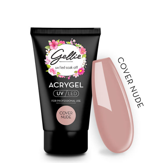 Εικόνα της Gellie Acrygel Nude - Ροδακινί Nude 30ml