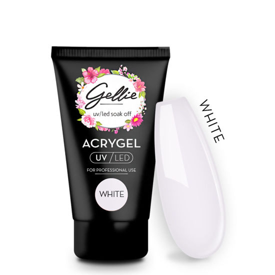 Εικόνα της Gellie Acrygel White - Λευκό 30ml