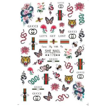 Εικόνα της JK Starnails Nail Stickers Animals SHE 178 - Αυτοκόλλητα Νυχιών με Ζωάκια