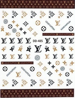 Picture of JK Starnails Nail Stickers DD 485 "LV"