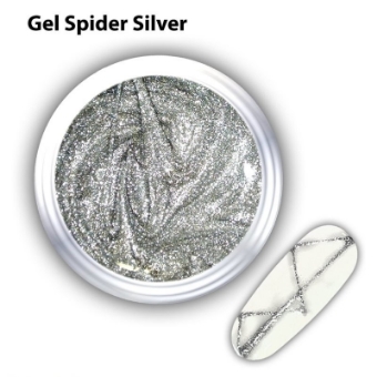 Εικόνα της JK Starnails Spider Gel Ασημί