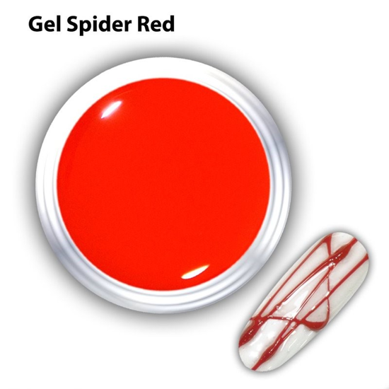 Picture of JK Starnails Spider Gel Red