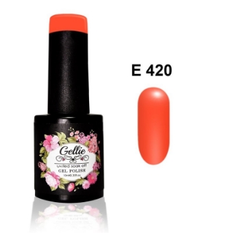 Picture of JK Starnails Gellie Classic 420 - Coral Orange 10ml