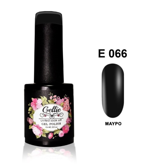 Picture of JK Starnails Gellie Classic 066 - Black 10ml