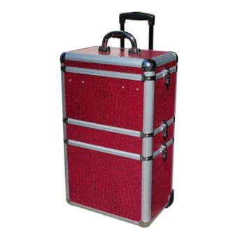 Picture of Hairway Red Suitcase Wheeled