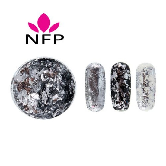 Picture of NFP XCentric Nails Platinum Flakes PF02 2g