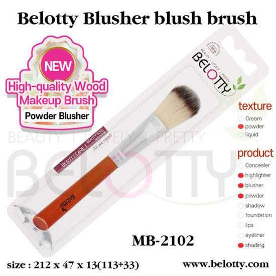 Εικόνα της Belotty Blusher Blush MB-2102 - Επαγγελματικό Πινέλο Μακιγιάζ