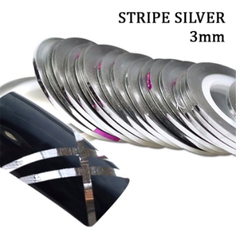 Picture of JK Starnails Silver Stripe for Nails 3mm