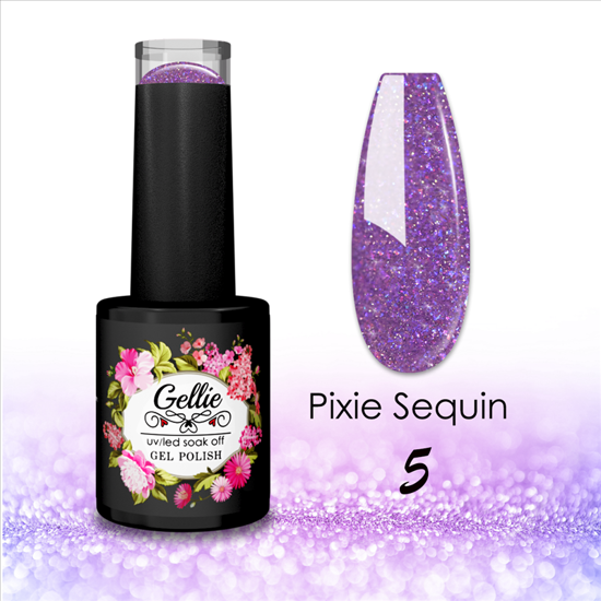 Picture of JK Starnails Pixie Sequin 05 Gellie flash effect 10ml