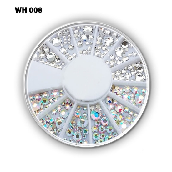 Picture of Nail decorations Clear & Iridescent WH-143