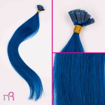 Picture of Bioshev Hair Extensions REMY #Petrol Blue 24pcs 50cm