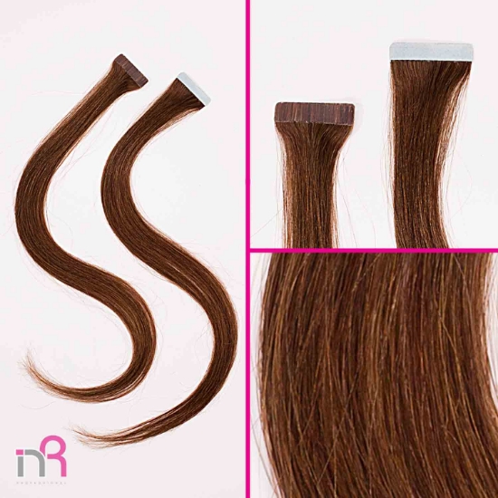 Εικόνα της Bioshev Hair Tapes REMY N.7/77 4x50cm Ζεύγος