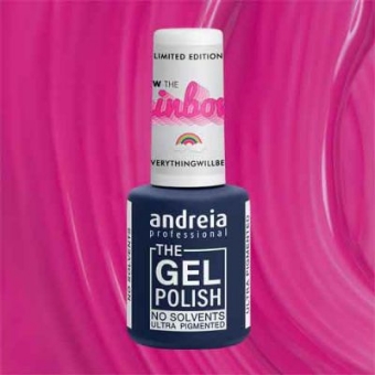 Εικόνα της Andreia Gel Polish Neon Φούξια FR3 10.5ml