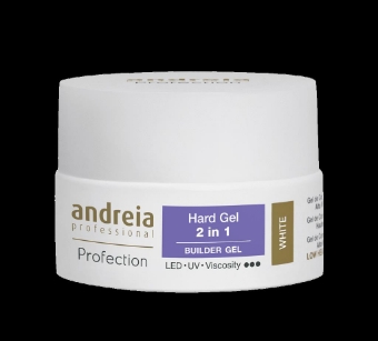 Picture of Andreia High Viscosity Builder Gel White 2-in-1 22gr