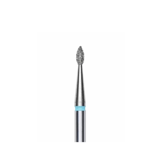 Εικόνα της STALEKS FA40B016/4 Pro Expert Diamond Nail Drill 1.6mm - Φρεζάκι Σταγόνα Διαμαντέ (μπλε)