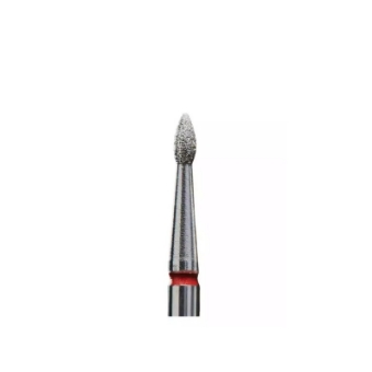 Εικόνα της STALEKS FA50R012/3 Pro Expert Diamond Nail Drill 1.2mm - Φρεζάκι Οβάλ Διαμαντέ (κόκκικο)