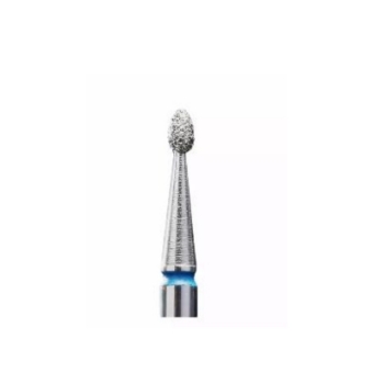 Εικόνα της STALEKS FA50B012/3.4 Pro Expert Diamond Nail Drill 1.6mm - Φρεζάκι Οβάλ Διαμαντέ (μπλε)