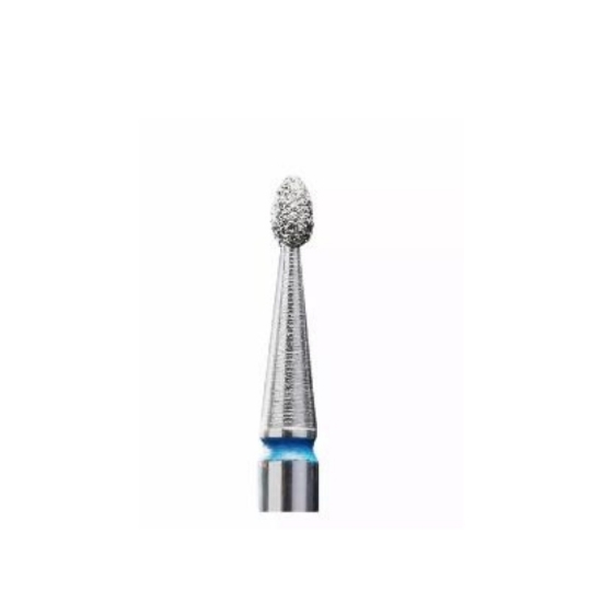 Εικόνα της STALEKS FA50B012/3.4 Pro Expert Diamond Nail Drill 1.6mm - Φρεζάκι Οβάλ Διαμαντέ (μπλε)