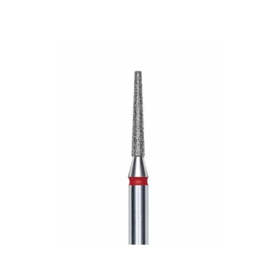 Εικόνα της STALEKS FA70R016/10 Pro Expert Diamond Nail Drill 1.6mm - Φρεζάκι Κώνος Διαμαντέ (κόκκικο)