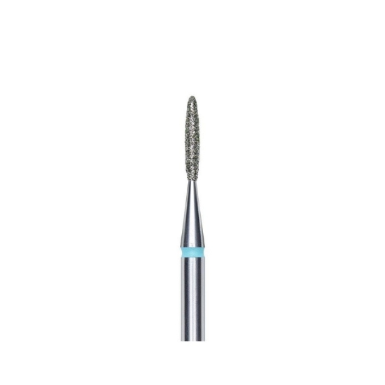 Εικόνα της STALEKS FA10B014/8 Pro Expert Diamond Nail Drill 1.4mm - Φρεζάκι Φλόγα Διαμαντέ (μπλε)