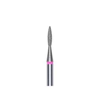 Εικόνα της STALEKS FA11R016/8 Pro Expert Diamond Nail Drill 1.6mm - Φρεζάκι Στενή Φλόγα Διαμαντέ (κόκκινο)