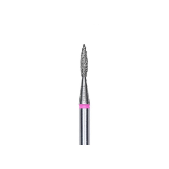 Εικόνα της STALEKS FA11R016/8 Pro Expert Diamond Nail Drill 1.6mm - Φρεζάκι Στενή Φλόγα Διαμαντέ (κόκκινο)