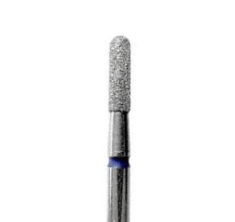 Εικόνα της STALEKS FA30B023/8 Pro Expert Diamond Nail Drill 2.3mm - Φρεζάκι Καμπύλος Κύλινδρος Διαμαντέ (μπλε)