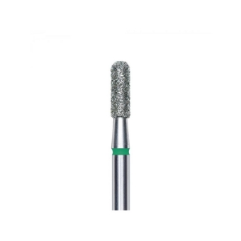 Εικόνα της STALEKS FA30G023/8 Pro Expert Diamond Nail Drill 2.3mm - Φρεζάκι Καμπύλος Κύλινδρος Διαμαντέ (πράσινο)