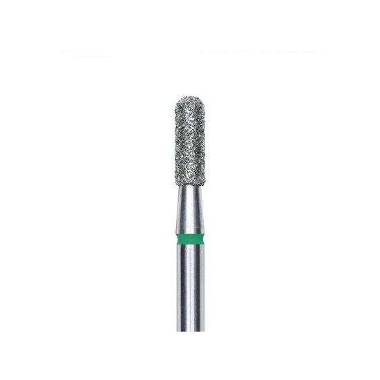 Εικόνα της STALEKS FA30G023/8 Pro Expert Diamond Nail Drill 2.3mm - Φρεζάκι Καμπύλος Κύλινδρος Διαμαντέ (πράσινο)