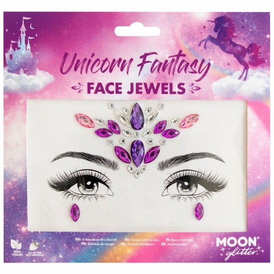 Picture of Moon Glitter Face Jewels - Unicorn Fantasy