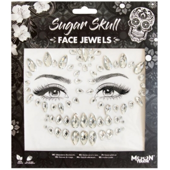 Picture of Moon Terror Face Jewels - Sugar Skull