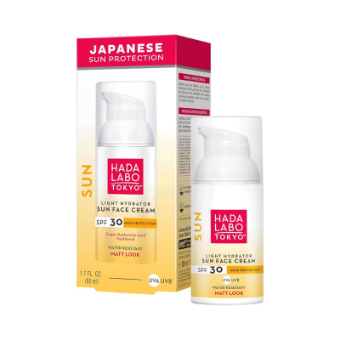 Picture of Hada Labo Tokyo Light Hydrator Sun Face Cream SPF30 50ml